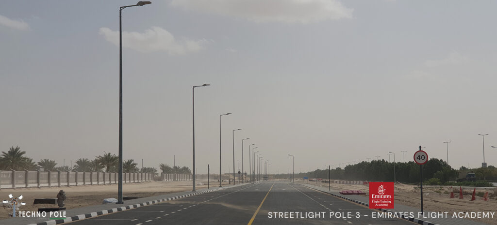 STREETLIGHT POLE 3 - EMIRATES FLIGHT ACADEMY